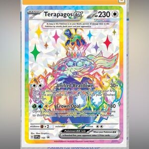 Terapagos Ex #165 Pokemon Promo